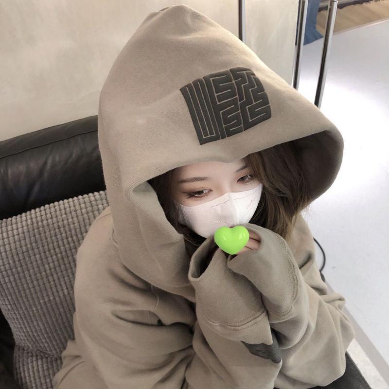 Весенне-осенняя женская толстовка, большой свободный свитер, тонкая куртка с капюшоном, модная универсальная толстовка