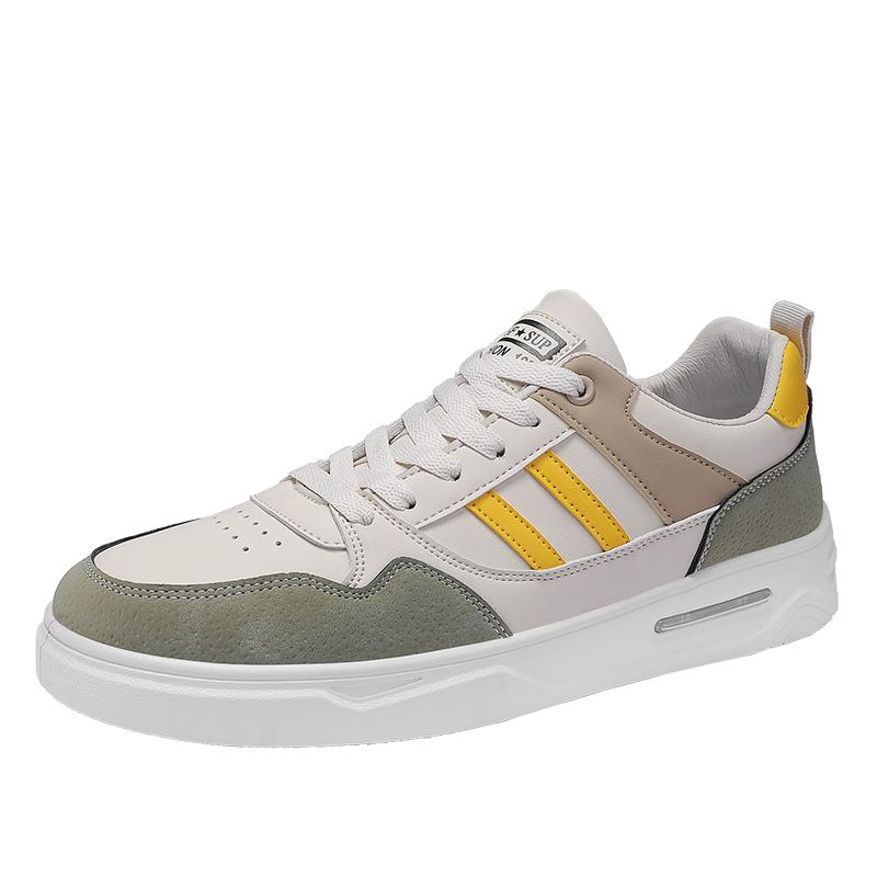 Модная кеда мужская вулканизированная повседневная на четыре сезона молодежная модная новый стиль классическая базовая износостойкая водонепроницаемая мужская обувь