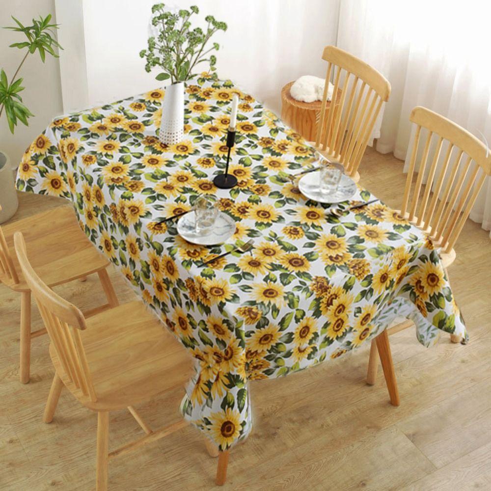 Маслостойкая скатерть из ПВХ, декоративная скатерть, легко моется, водонепроницаемая скатерть, украшения для стола