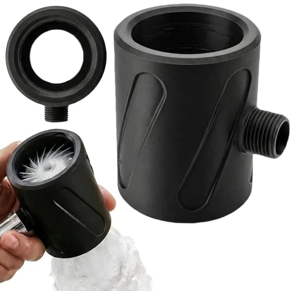 Spiral Nozzle Handheld Shower Head Powerful Massage 3D Printed Shower Head Men's Bathing
