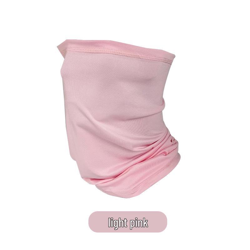 Велосипедный солнцезащитный платок из молочного шелка: Многофункциональный чехол для лица и шеи для езды на велосипеде и рыбалки