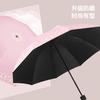 Double Sunshade Umbrella, Girl Plus Size, Thickened and Reinforced Folding Weather and Rain Dual-purpose Sunscreen and UV Protection Sun Umbrella