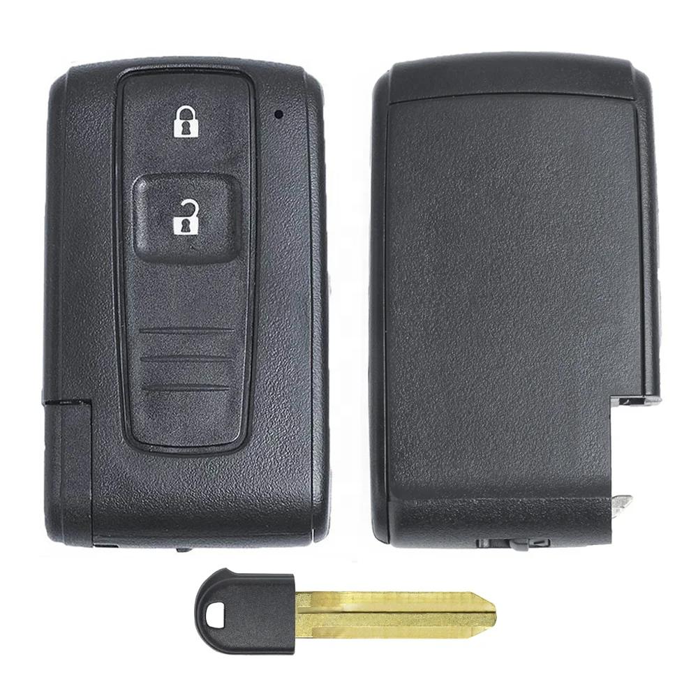 2Buttons Remote Car Key for TOYOTA PRIUS HYBRID 2004 -2009 with B9 Chip ASK 433MHZ FCC ID B31EG-485 MOZB31EG Smart Card Car Key