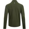 Under Armour Мужская футболка Qualifier Breathable Running с длинным рукавом, темно-зеленая 1365662-390