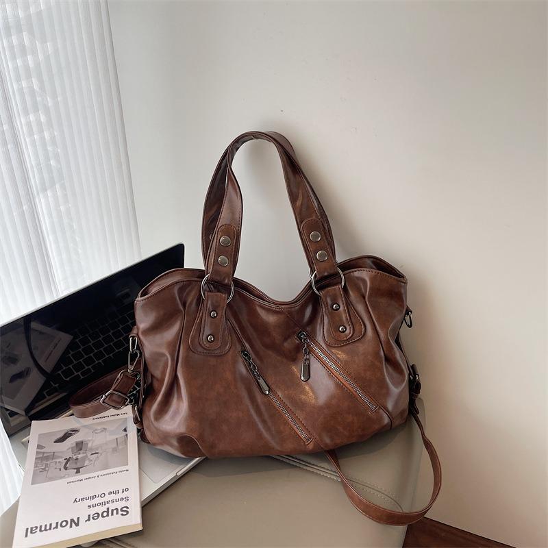 Сумка большой вместимости Новая сумка Женская сумка Универсальная сумка-мессенджер Повседневная сумка-тоут через плечо для поездок на работу