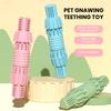 Bite Resistant Dog Chew Toy Stress Relief Release Energy Interactive Teeth Cleaning Puppy Toy for Aggressive Chewers Small Medium Breed