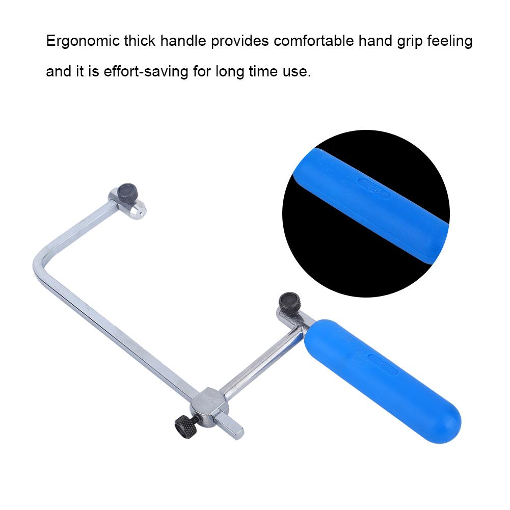 Регулируемая U-образная ножовка для пилы с луком, рамка для изготовления ювелирных изделий своими руками, режущий инструмент (BS400)