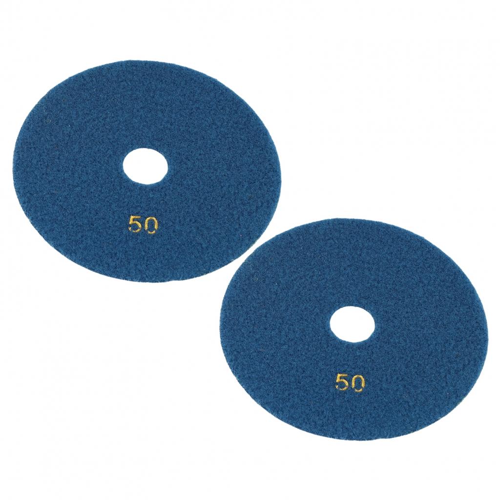 6 Inch Polishing For Pads with 30# and 50# Grit for Granite and Concrete