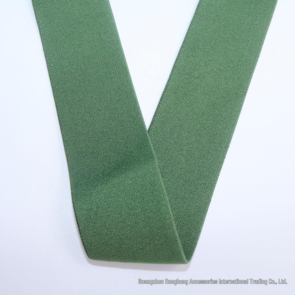 High-Elastic Polyester Imitation Nylon Band for Waistbands and Skirts
