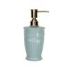 Stained Carved Empty Pump Refillable Bathroom Shampoo Shower Gel Bottles Dispenser Liquid Soap Dispenser Bath Gel Press