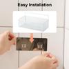Wall-Mounted Bathroom Shelves For Bath Without Drilling Shampoo Soap Shower Stand Kitchen Storage Shelf Bathroom Organizer