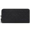 Длинный кошелек CE551 с тисненым логотипом Мужской (QB/BK Черный) [Элемент]