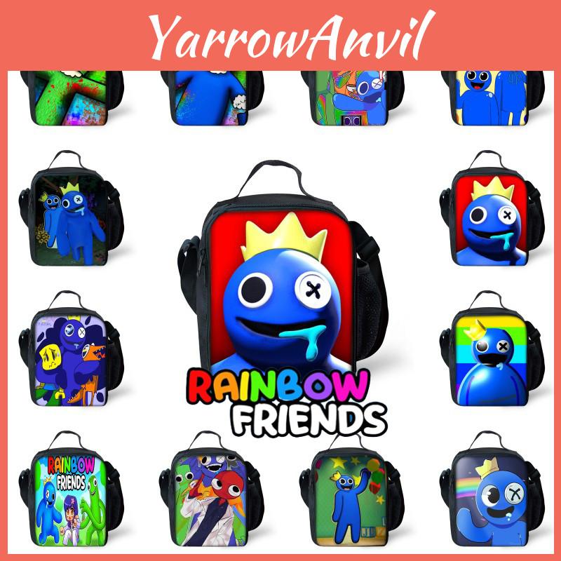 Стильная сумка-ланчбокс Roblox Rainbow Friends, идеально подходит для школы и путешествий