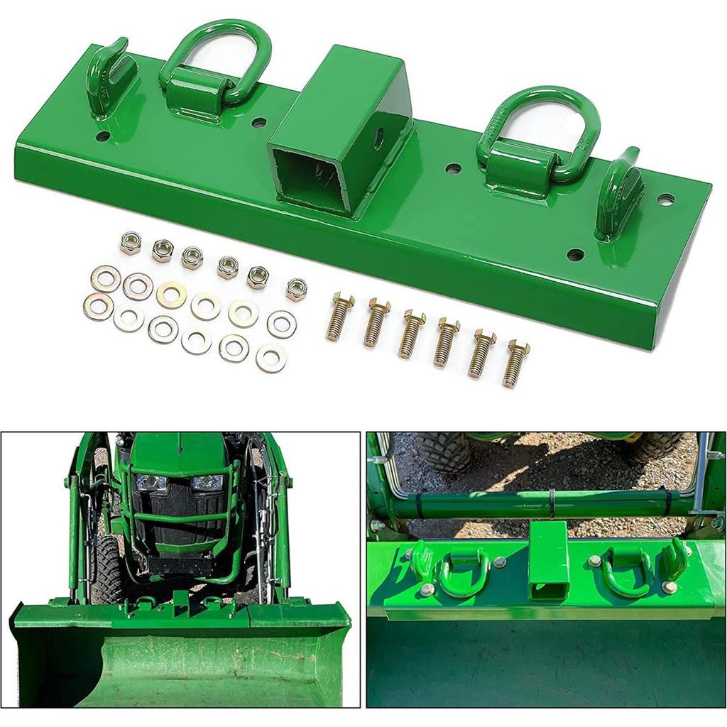 Компактный тракторный грейферный крюк, сверхмощный 2-дюймовый приемник, тракторный болт на грейферных крюках для 1025R 2320 2520 272
