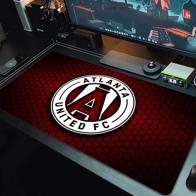 Atlanta United FC Color Mouse Pad Large Gaming Table Cushion Non-slip Laptop Tablet Big Mousepad XXL Mat Mini PC Playmat With Lock edge