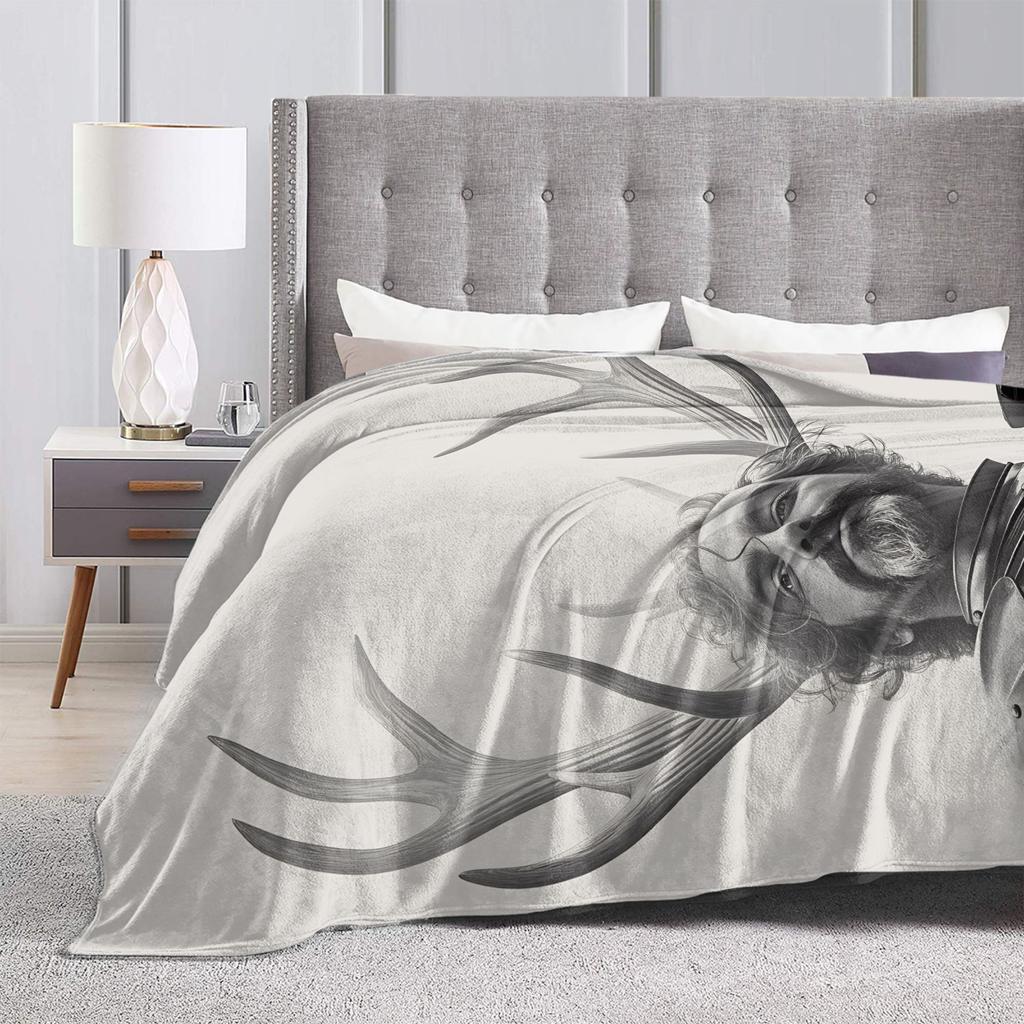 Lyonel Baratheon Blanket Quality Soft Warm Throw Blanket Winter Girls Boys Living Room Pattern Bedspread