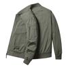 Plus Size Spring and Autumn New Pilot Jacket Workwear American Casual Baseball Uniform Retro Baggy Coat Men
