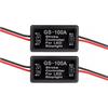 iBrightstar 9-30V Flashing Strobe Blinking Controller Flasher Module for LED Brake Tail Stop Light High Mount/3rd Brake Lights - 2Pack