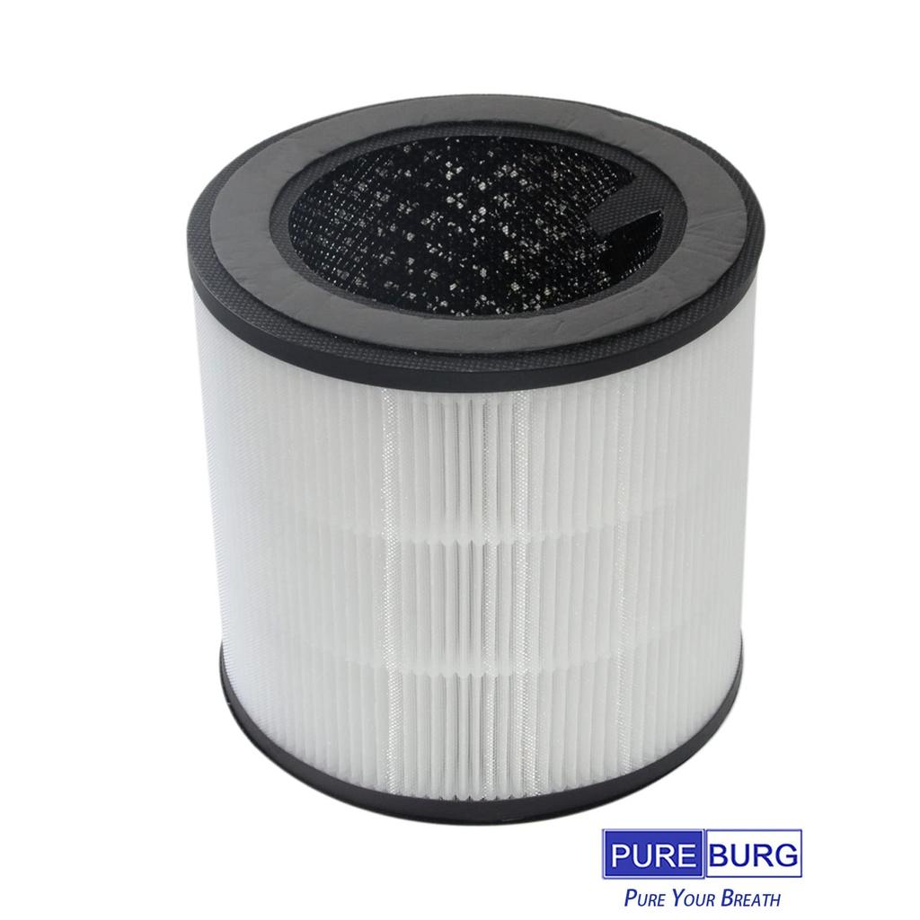 PUREBURG Replacement True HEPA Filter Compatible with PHILIPS AC0850 800 Series Air Part Number AC0830 AC0820 AC0820 AC0819 Part Pack of 2 AC0850/85