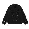 Cozy Knit Cardigan Women Winter Loose Fit Round Neck Button Front Cable Sweater Casual Outerwear