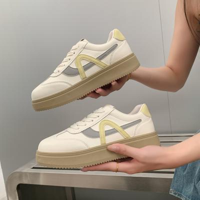 Кроссовки Форрест Гамп женские маленькие белые кроссовки 2025 новая весна и лето с юбками нишевые универсальные студенческие повседневные спортивные на толстой подошве