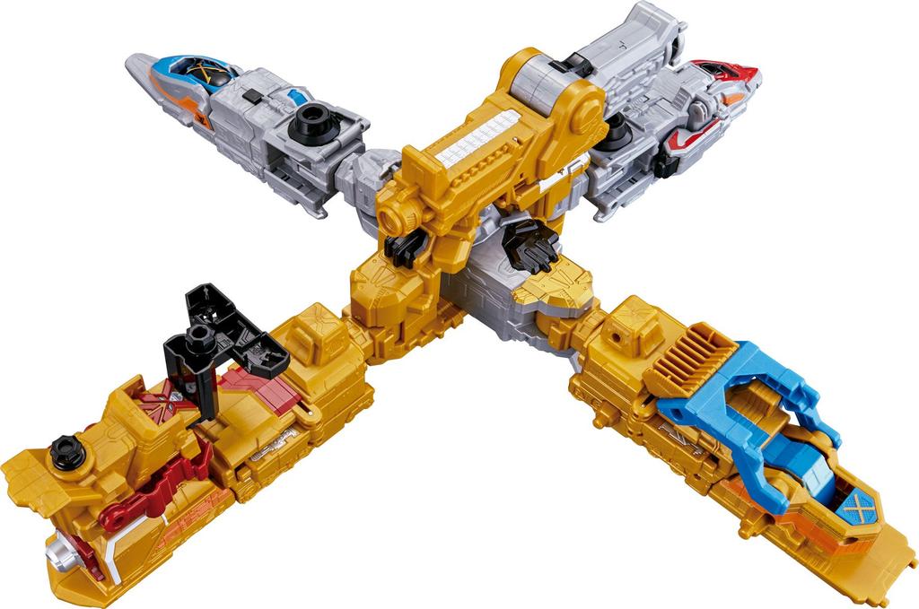 Kaitou Sentai Lupinranger VS Keisatsu Sentai Patranger VS Vehicle Series X Combination DX X Emperor Set