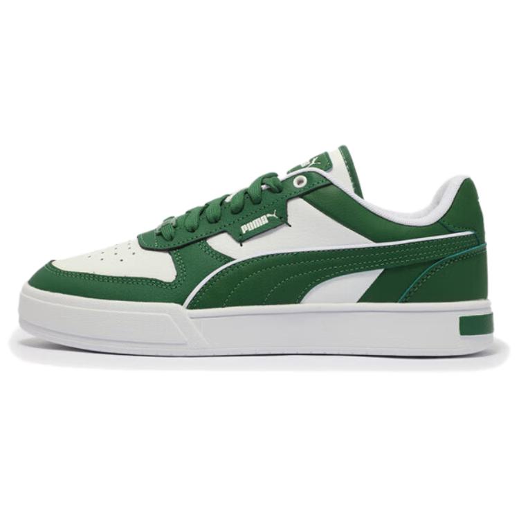 Puma Caven Dime Comfortable Lightweight Low-Top Sneakers Unisex Sneakers Green White 384953-26