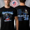 The Offspring Supercharged Worldwide Tour Swinging Skeleton 2026 T-Shirt Unisex T-Shirt