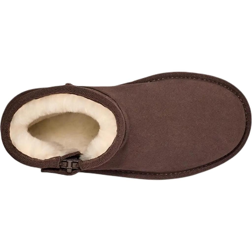 UGG Классические мини Адри Удобные Универсальные Нескользящие Прочные Детские Ботинки Детские ботинки Коричневые 1166767K-CHO
