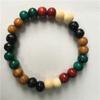 Wood Beads Bracelet Sandalwood Buddhist Buddha Meditation Prayer Bead Bracelet Jewelry Yoga Bracelet