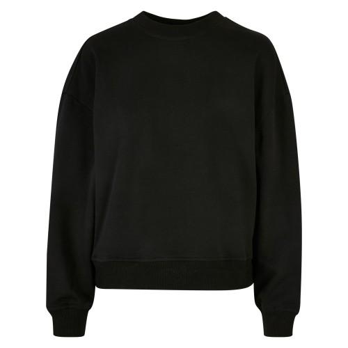 Build Your Brand Womens/Ladies Crew Neck Oversized Sweatshirt