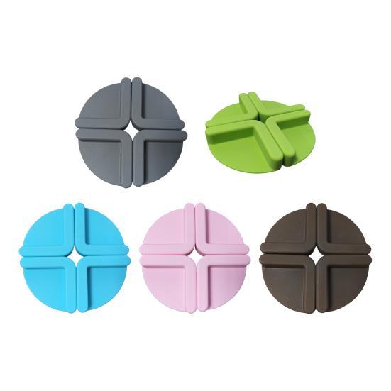 4 шт. силиконовые ножки для разделочных досок, предотвращающие порезы, нескользящие ножки для разделочных досок, нескользящие протекторы кухонной поверхности, домашний подарок