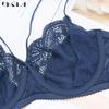 DKGEA Sexy Underwear Set Plus Size Brassiere Ultrathin