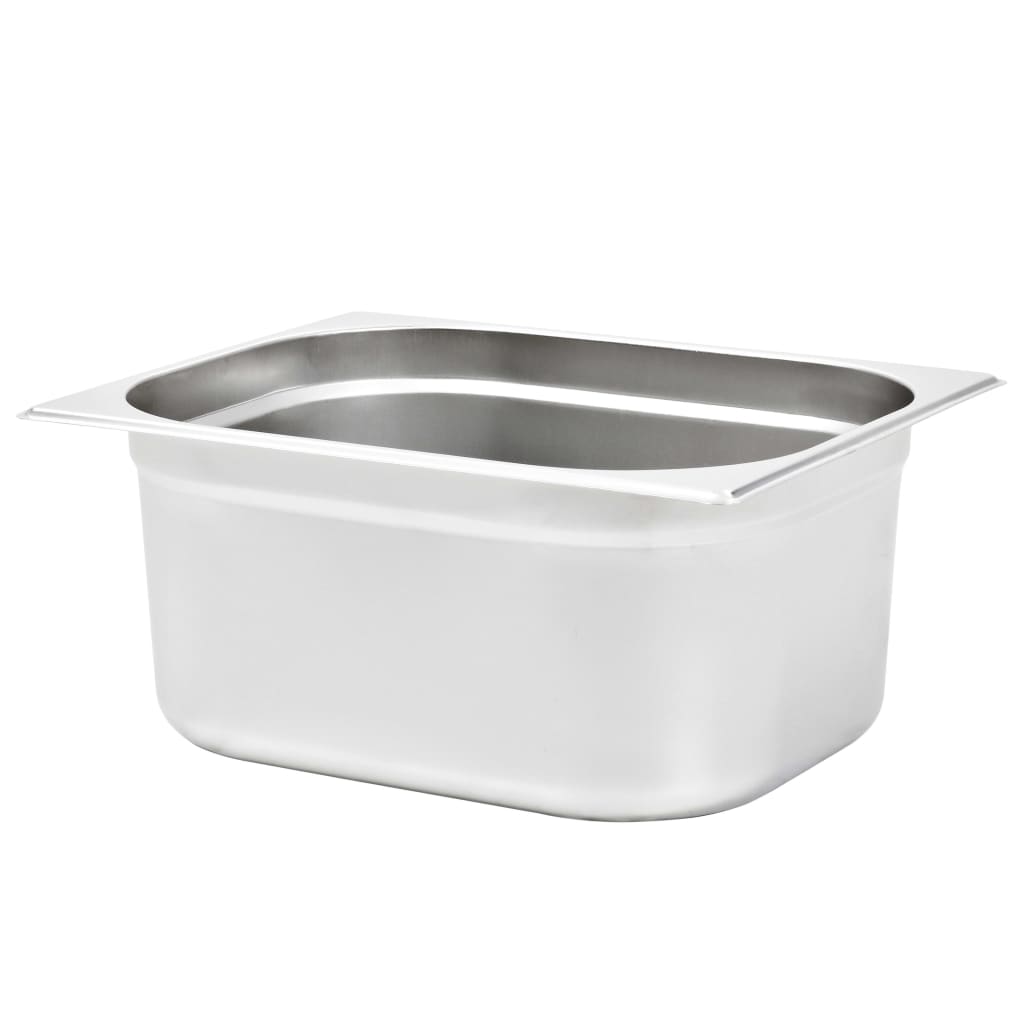 Gastronorm Container 2 pcs. GN 1 2 150 mm Stainless Steel