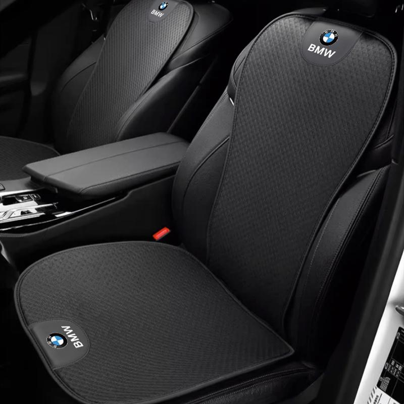 Keychain Car Ice Silk Seat Cushion Breathable Protector Pad Auto Interiors For BMW Performance F30 F10 E90 E70 E39 E36 E46 E60 VE2