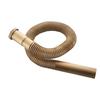 Brass Pipe Siphon For Flexible Sink Drainage In Kitchen And Bathroom Use