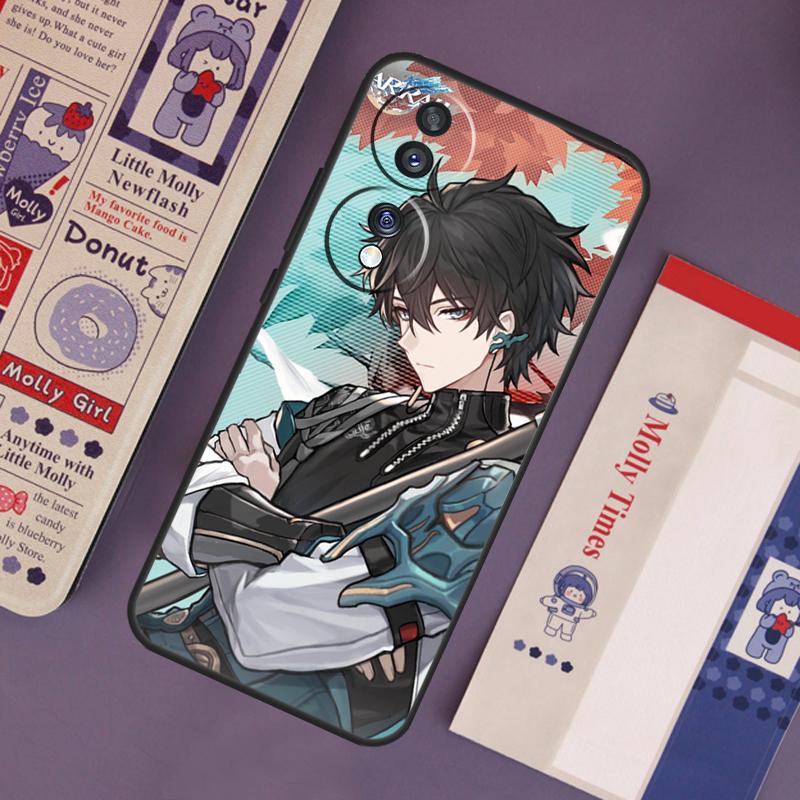 Чехол Dan Heng Honkai Star Rail для Honor 200 50 70 90 Lite X9b X9a X8b X8a X8 X9 X9c Honor Magic 7 Lite 6 5 Pro