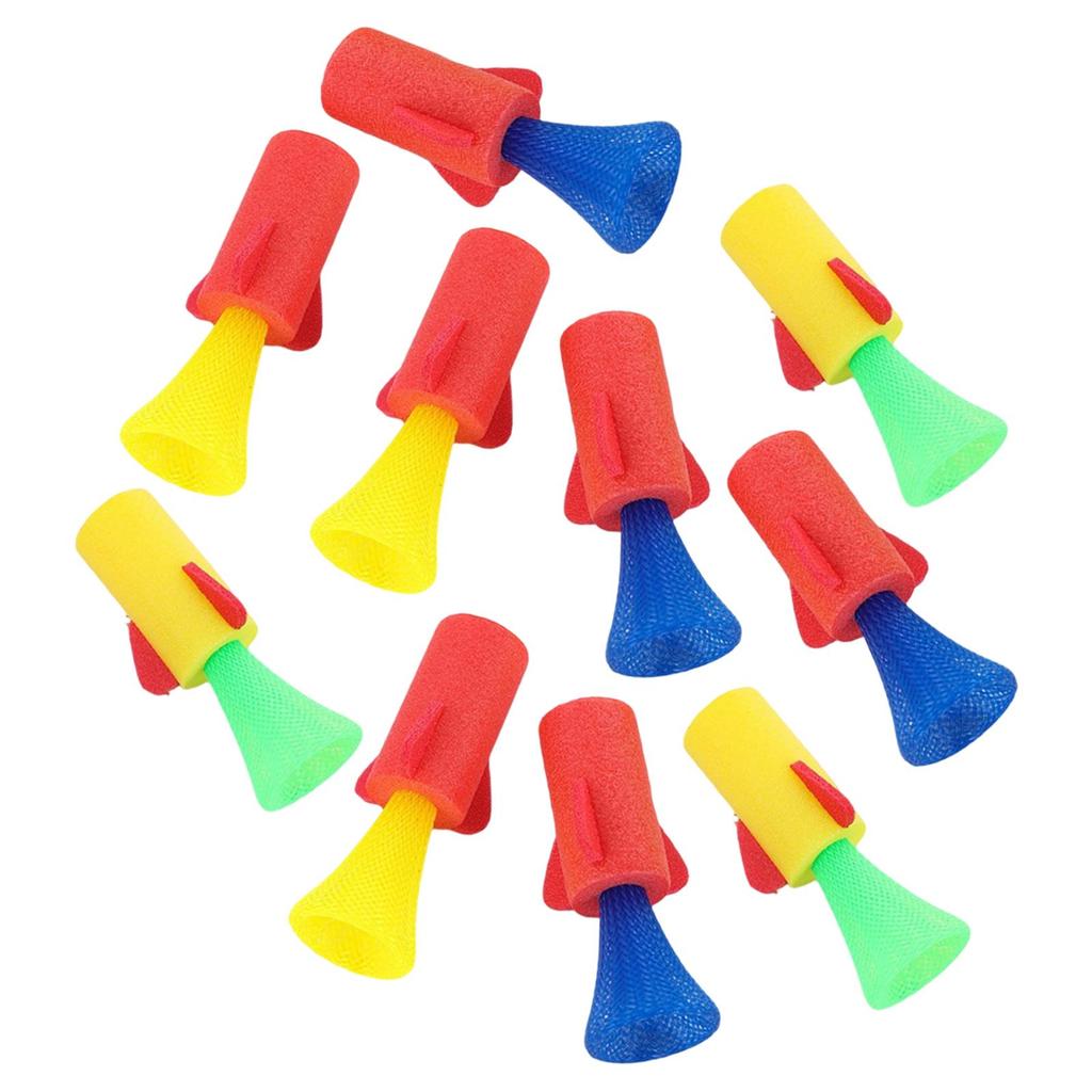 10x Jumping Spring Launchers Toys EVA, Professional, Gift Portable Fun Party Favors s Popper