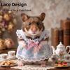 Soft Floral Lace Hamster Dress Princess Style Hamster Lace Skirt  Small Pets