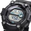 Casio Цифровые часы с функцией отображения данных о приливах и отливах, серия Overseas, модель [Casio] для мужчин и WS-1300 (Черный WS-1300H-1AV) [Продукт]