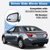 Left Right Side Rearview Wing Mirror Glass for Toyota Corolla 2014– US Model Heated Side Mirror Glass Left Hand Drive