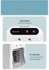 (New) Mini Portable Desktop Air Conditioner Fan - Compact Cooling for Dorms and Students