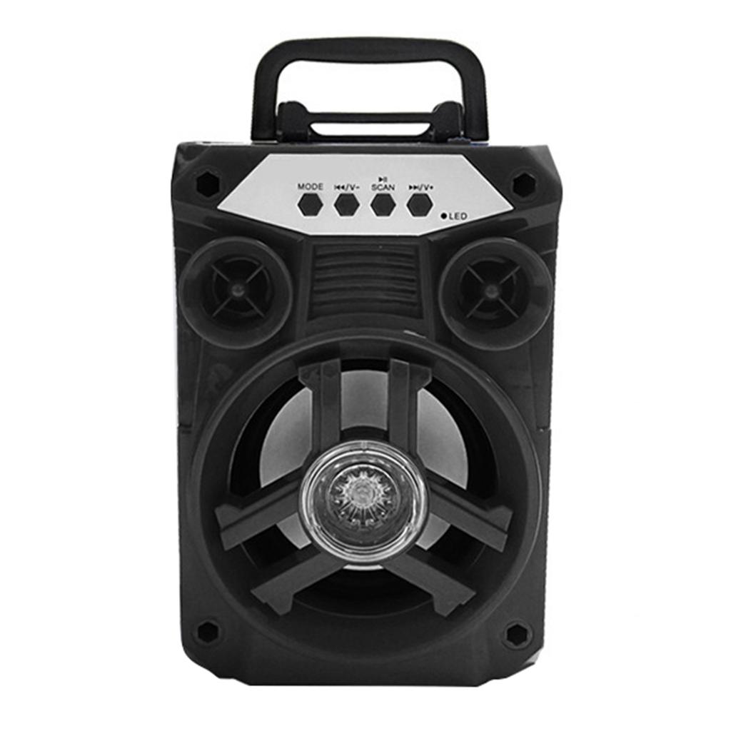 Bluetooth Speaker Support Memory Card U Disk FM Portable Wireless Speaker with Microphone 10W