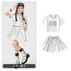 Kids Hip Hop Dance Outfit Set Girls Boys Street Performance Stage Show Cool Trendy Costume