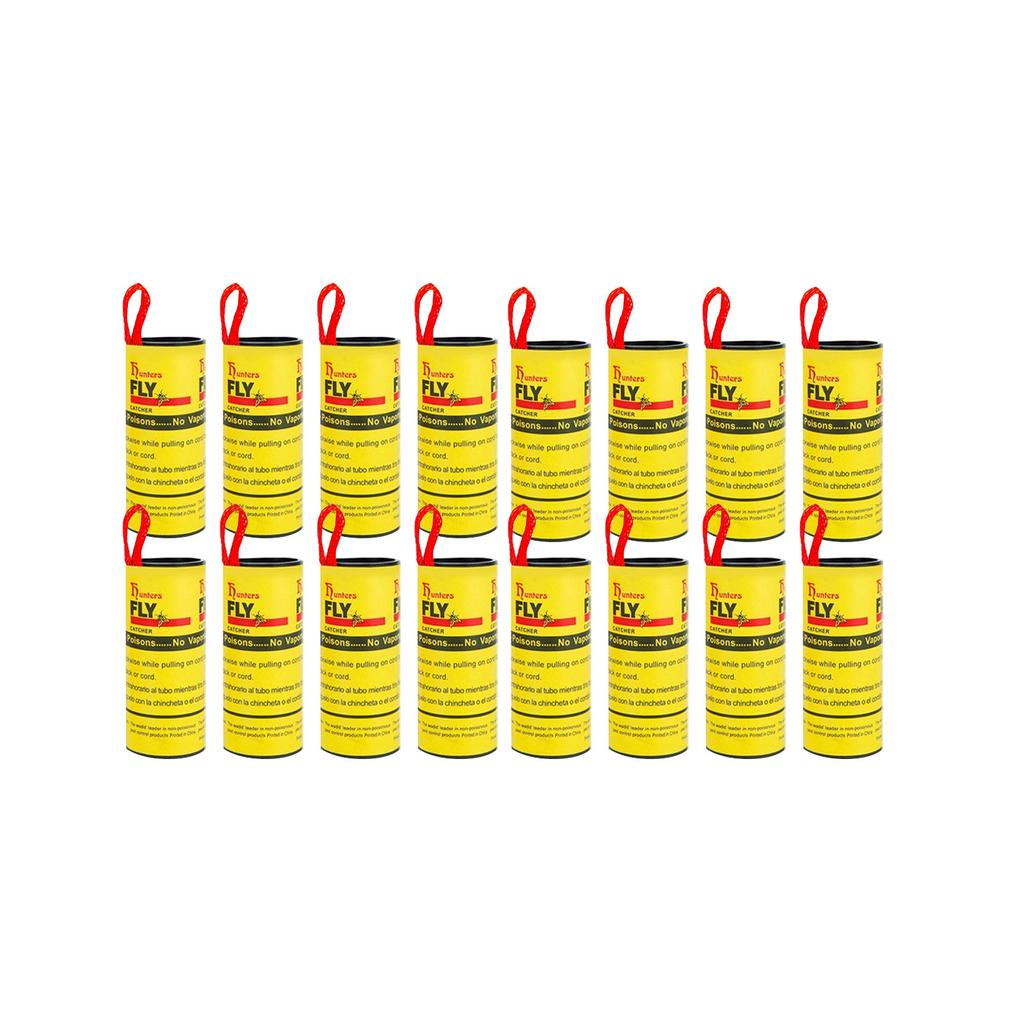 Sticky Fly Strips Catcher Ribbon Paper Strip For Kitchen Garden