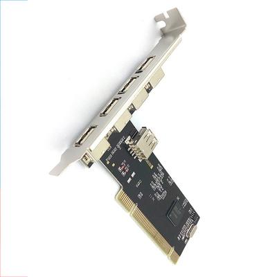 Новый 1x 5-портовый(4+1) Карта расширения PCI USB 2.0 Для Windows 98SE/Me/2000/XP/NT 4.0/XP