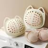 Silicone Bra Laundry Bag Hollow Mesh Design Easy Storage Drying Suspension Design Socks Gloves Laundry Pouch