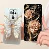 For Tecno Camon 16 CE7 16 Pro 16 Premier CE9 Phone Case Bow Pattern Flower Butterfly Girly Back Cover Silicone Soft Casing