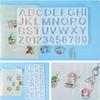  Epoxy Resin Mold Alphabet Letter Number Pendant Casting Silicone Crafts