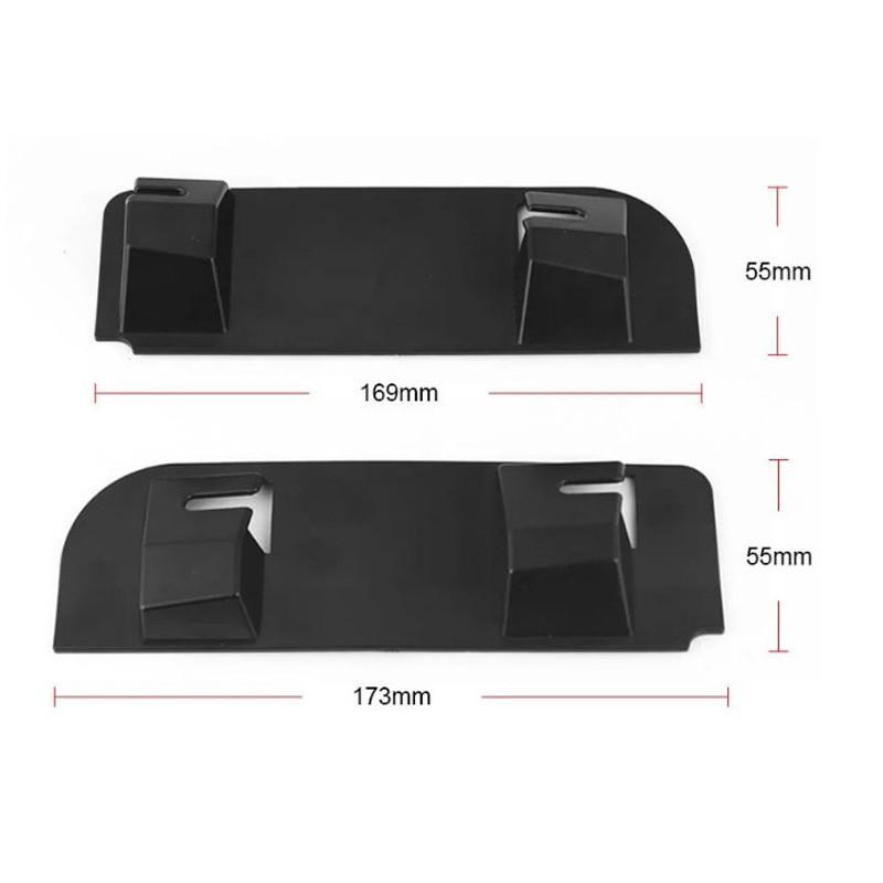 1 пара черных ремонтных зажимов для ручки задней двери багажника с защелками для Nissan Qashqai 2006-2013 гг.